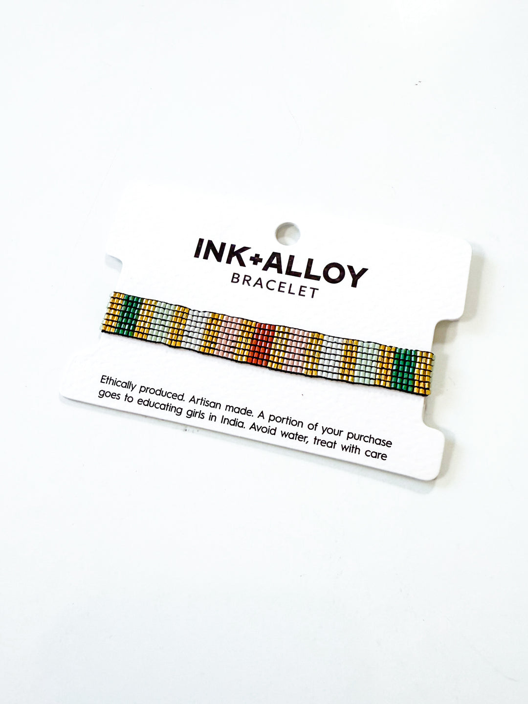 Alex Vertical Lines Stretch Bracelet