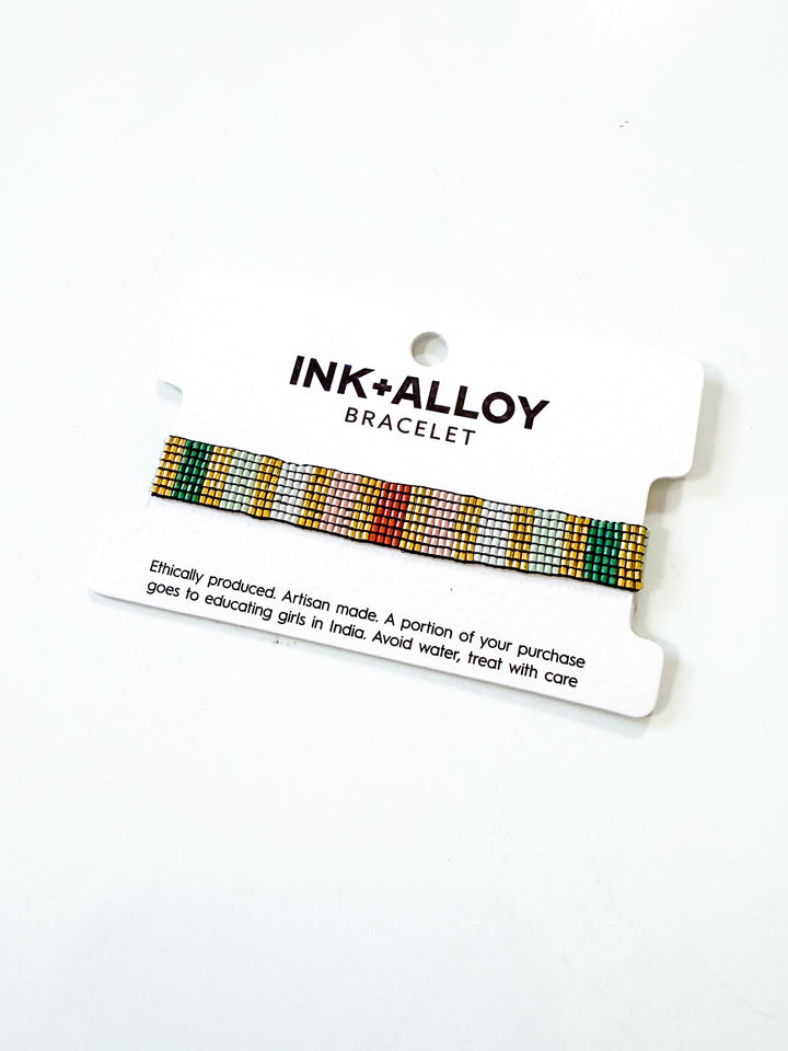 Alex Vertical Lines Stretch Bracelet