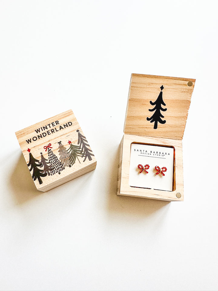 Holiday Earring Treasure Box
