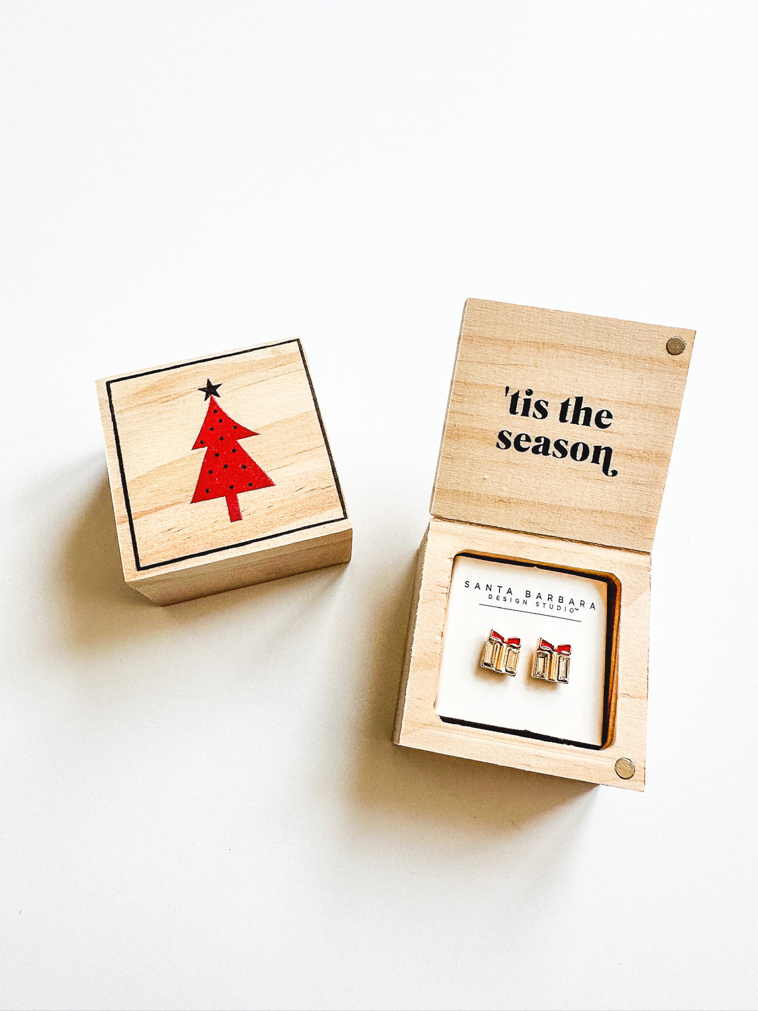 Holiday Earring Treasure Box