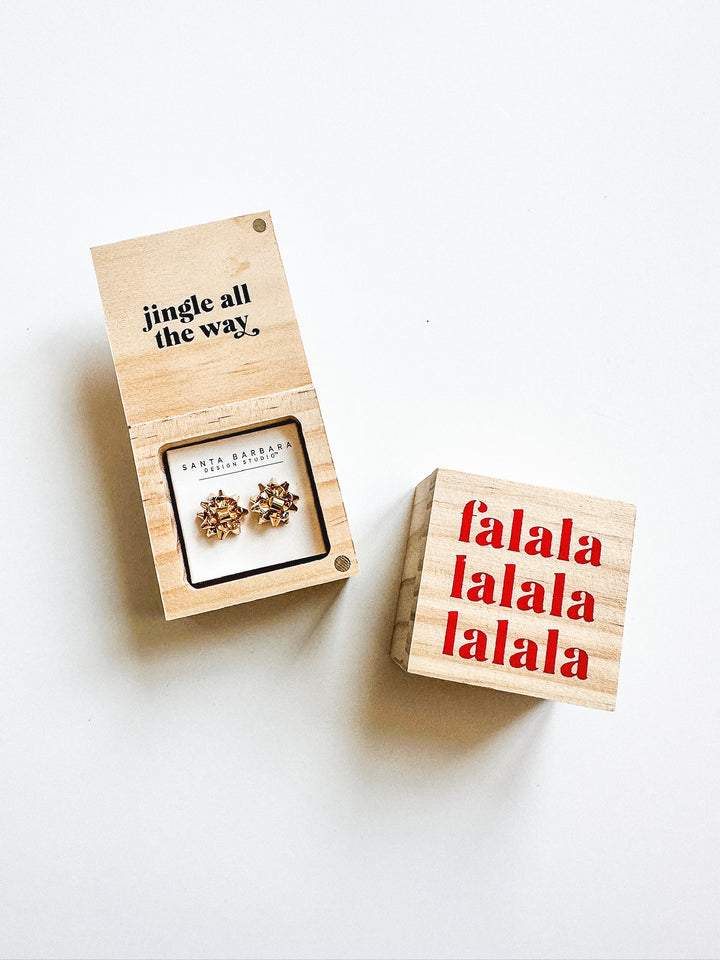 Holiday Earring Treasure Box