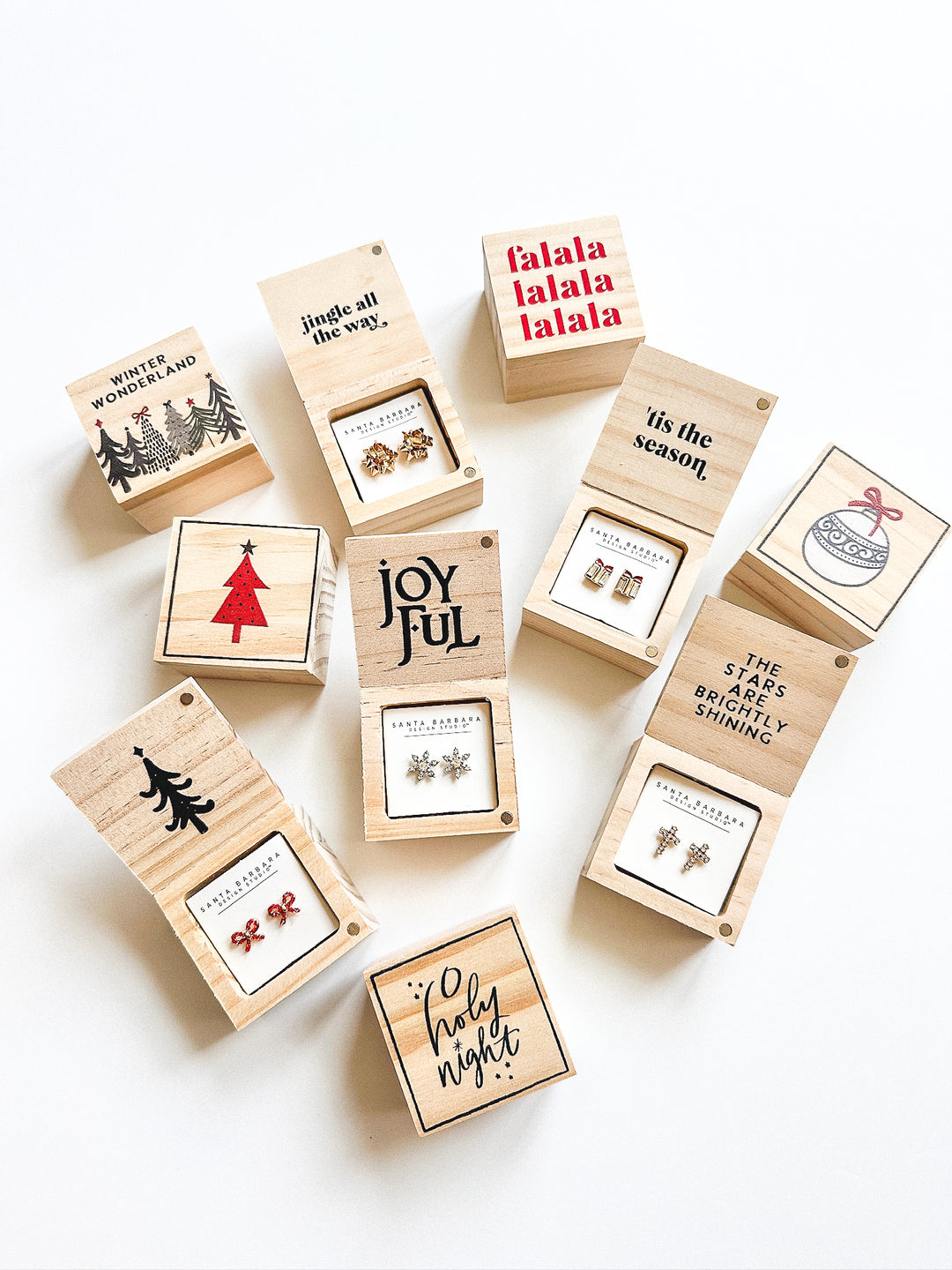 Holiday Earring Treasure Box