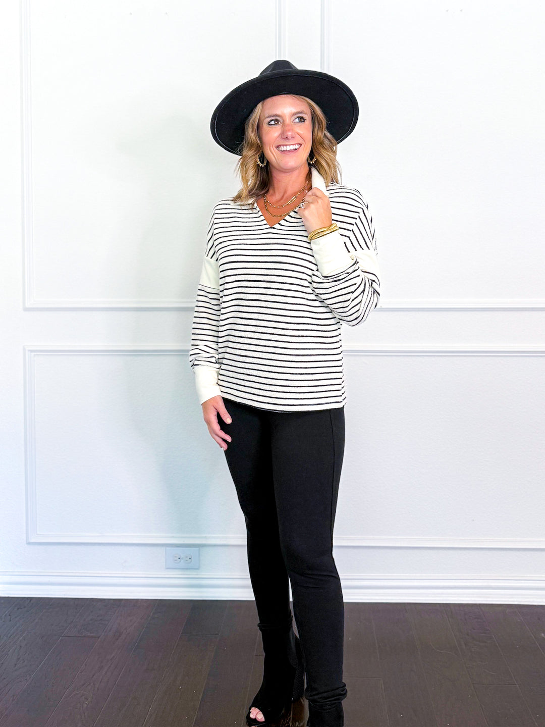 Soft & Sassy V Neck
