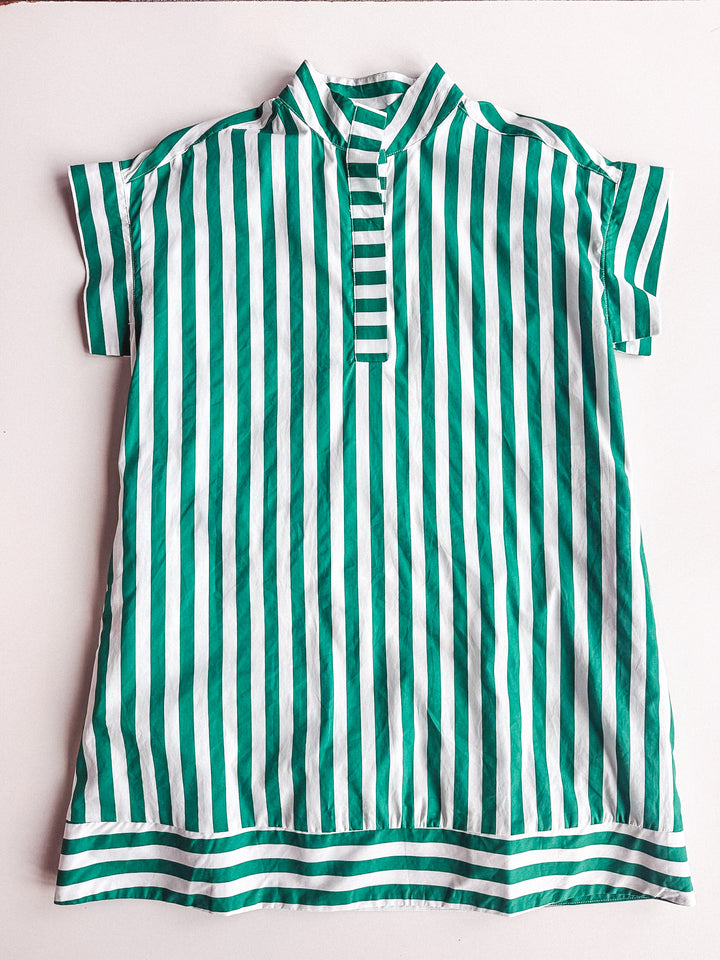 Hampton Stripe Shirt Dress