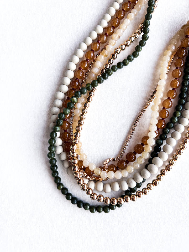 Falling For Neutrals Multi Strand Statement