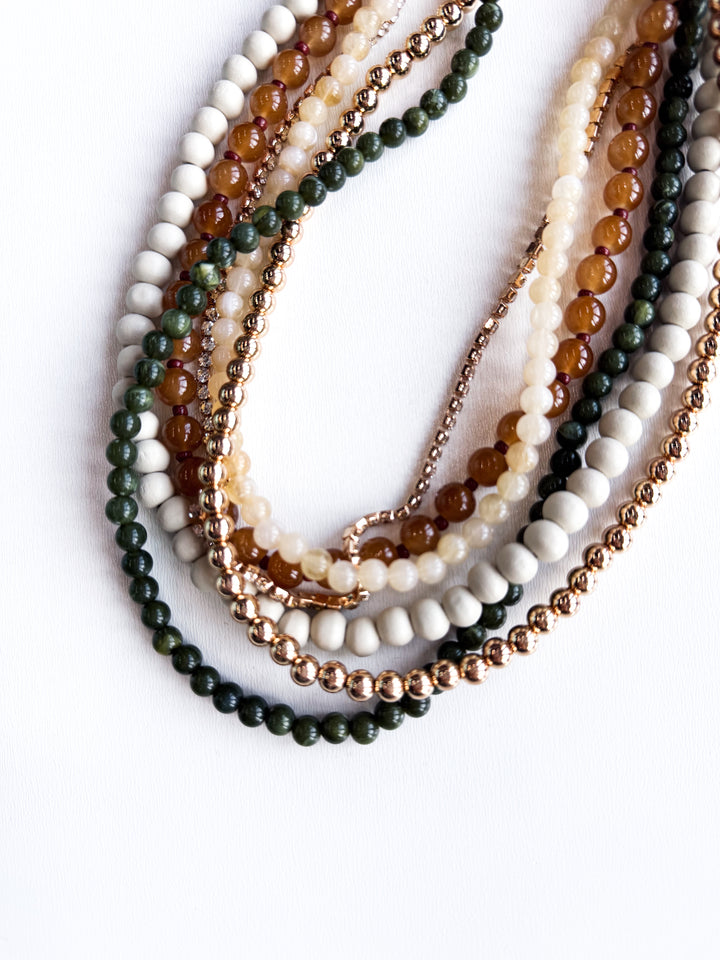 Falling For Neutrals Multi Strand Statement