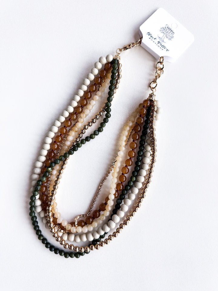 Falling For Neutrals Multi Strand Statement