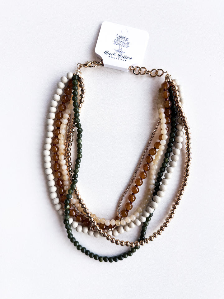 Falling For Neutrals Multi Strand Statement