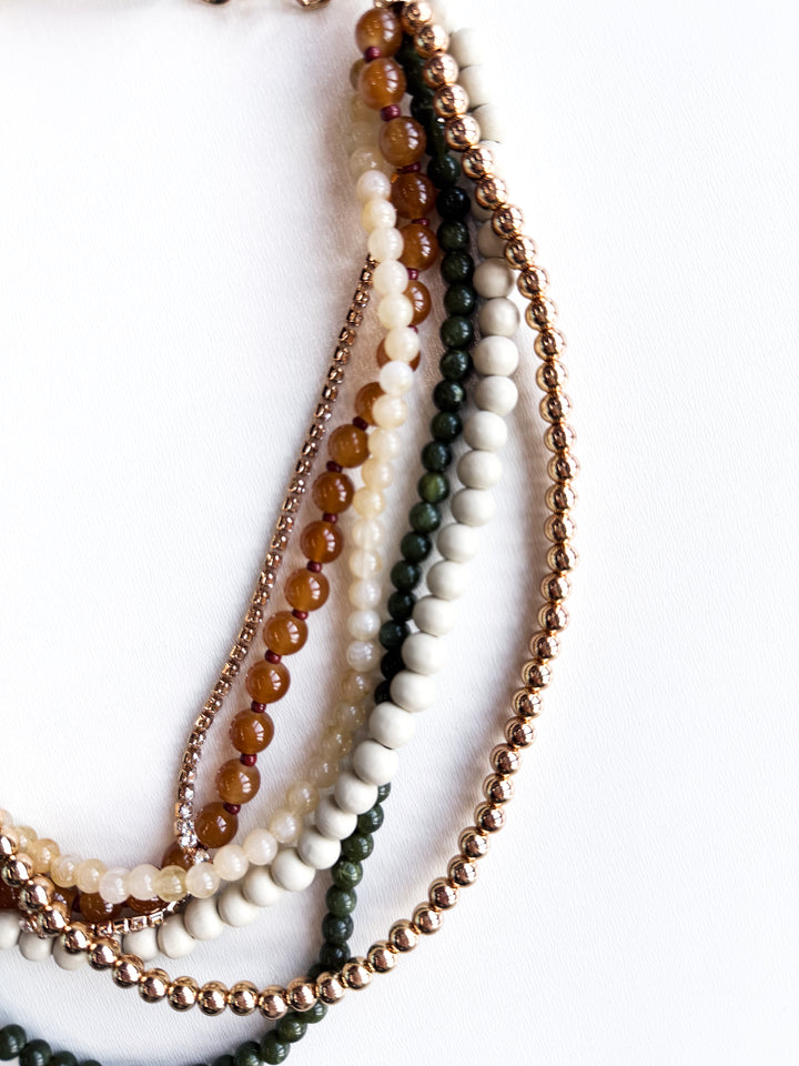 Falling For Neutrals Multi Strand Statement