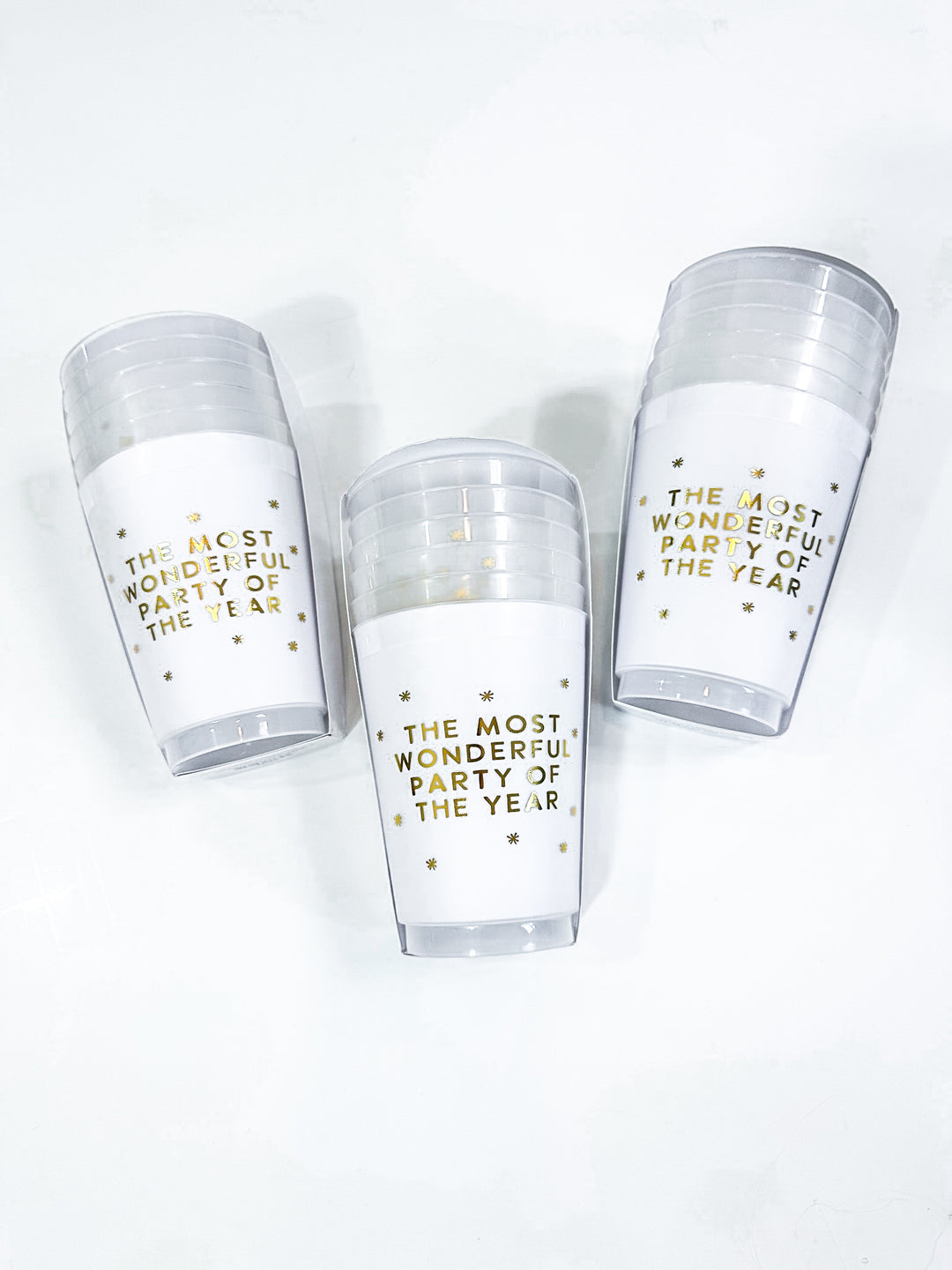 Holiday Frosted Party Cup