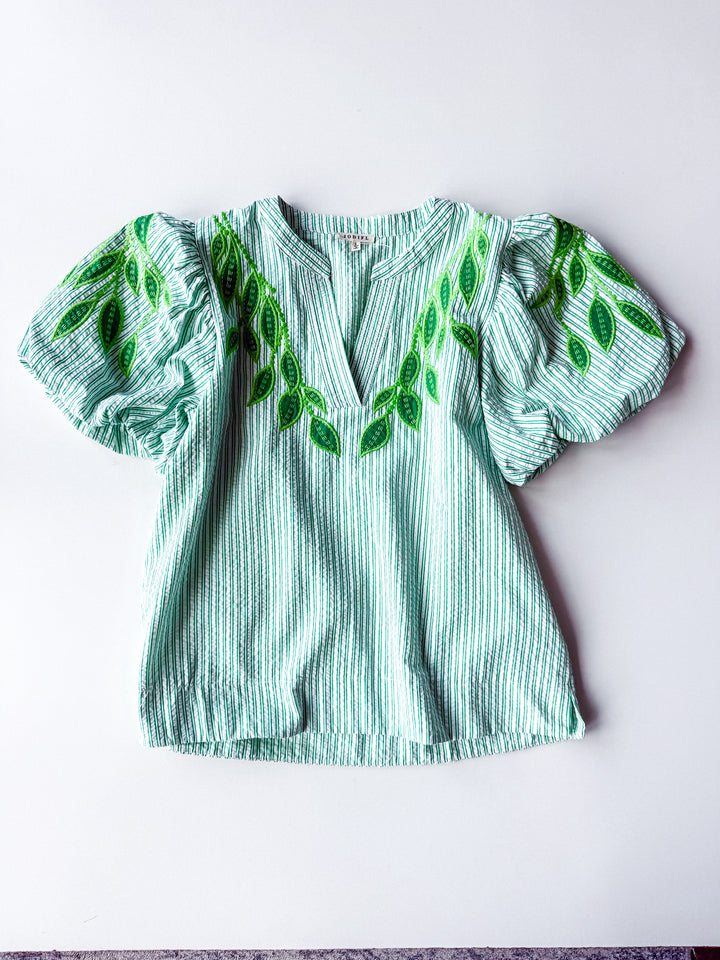 Sweet Pea Peasant Top