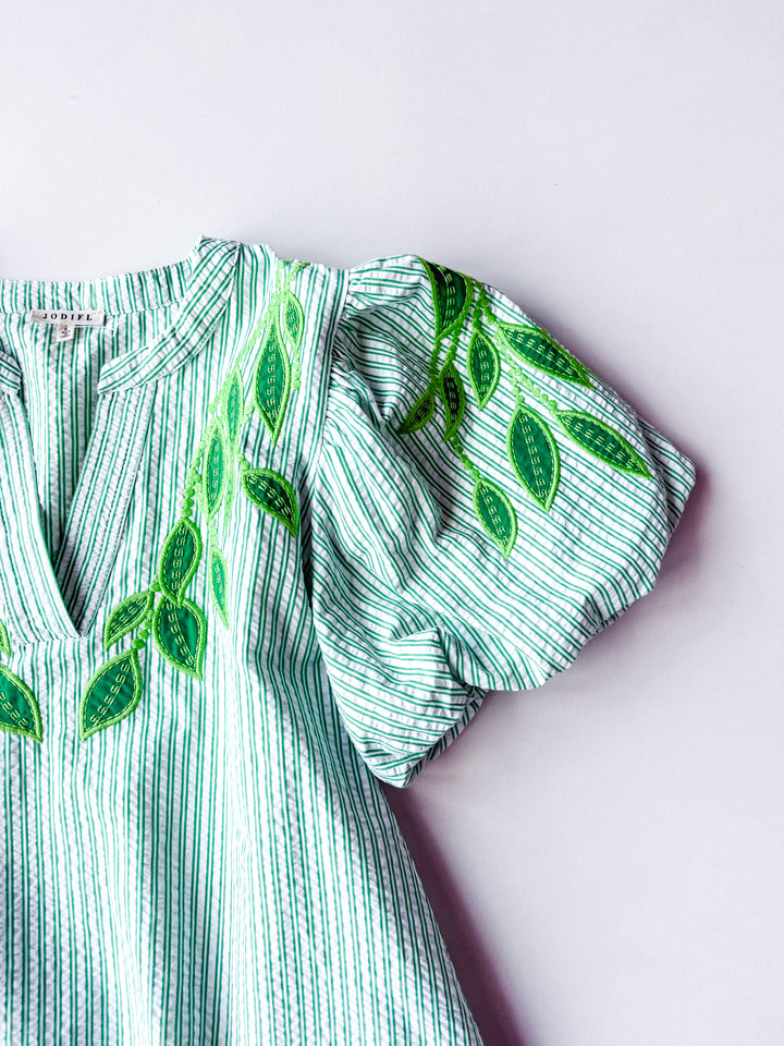Sweet Pea Peasant Top