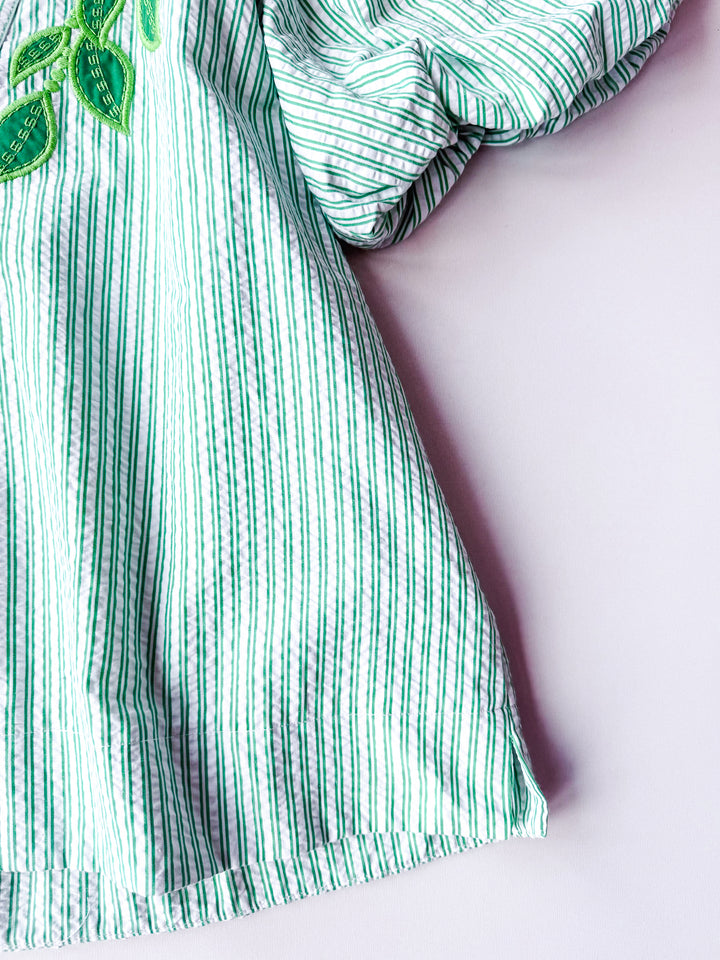 Sweet Pea Peasant Top