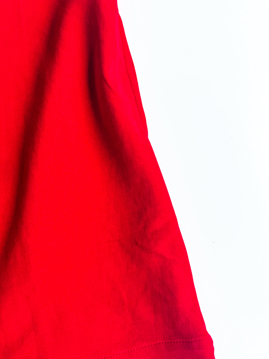 Petal Trim V Neck Dress