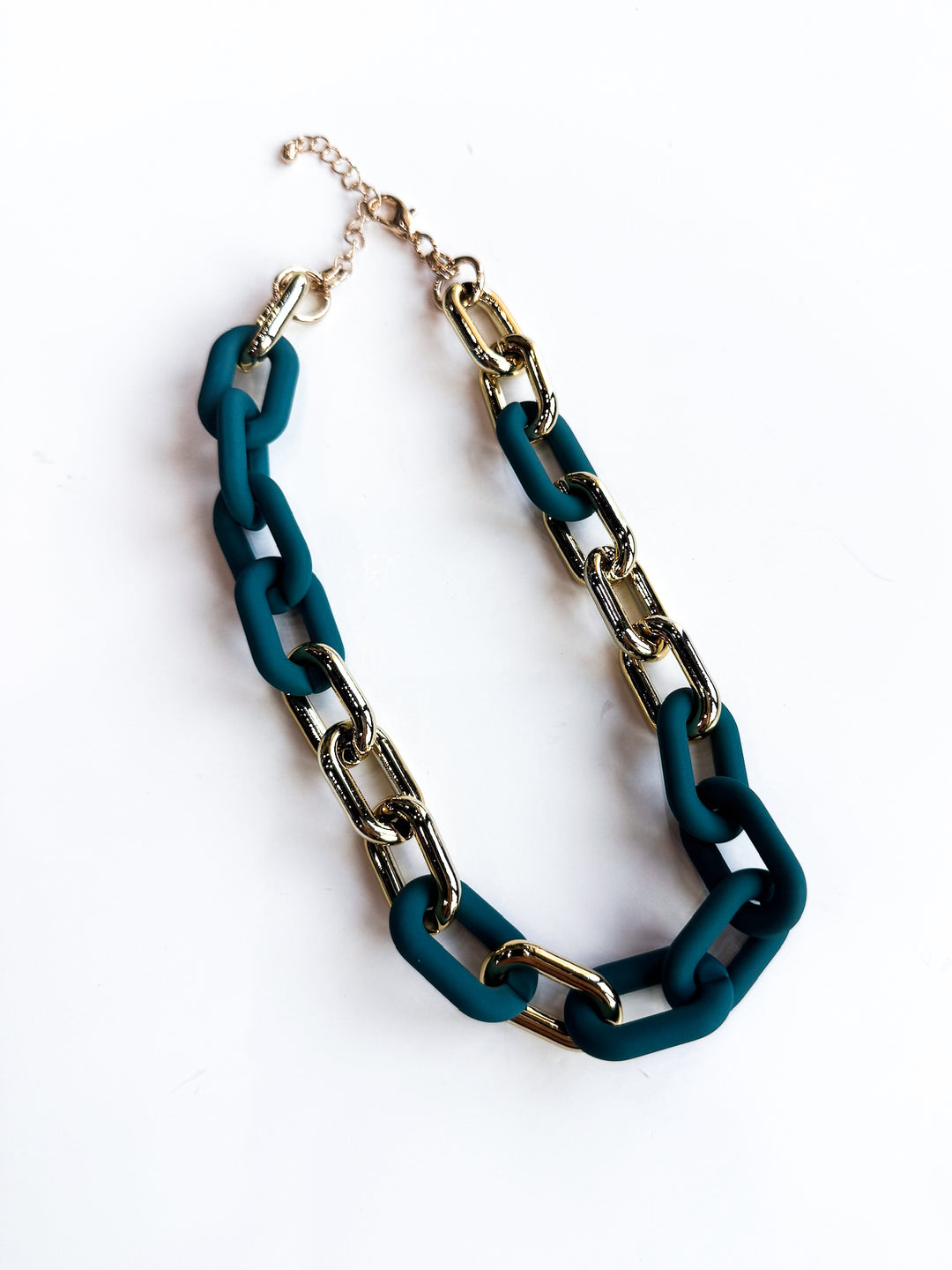 Linked in Style Chunky Necklace