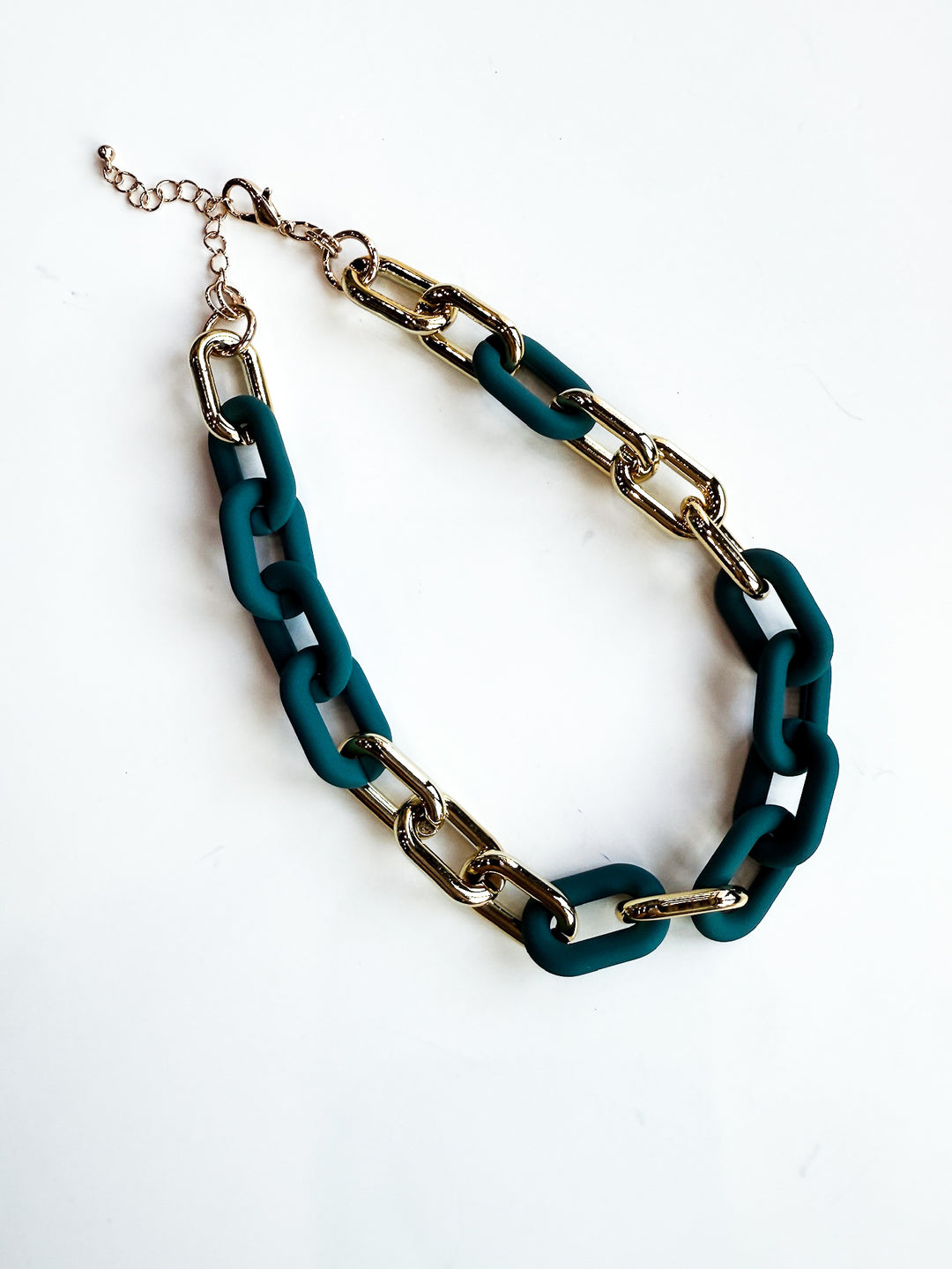 Linked in Style Chunky Necklace