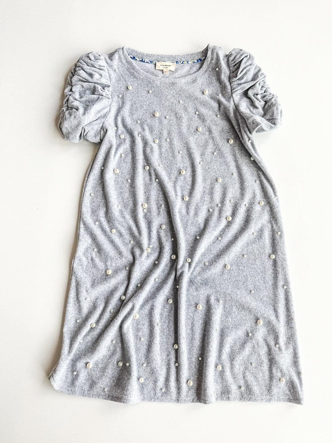 FINAL SALE Pearl Meadow Puff Sleeve Dress