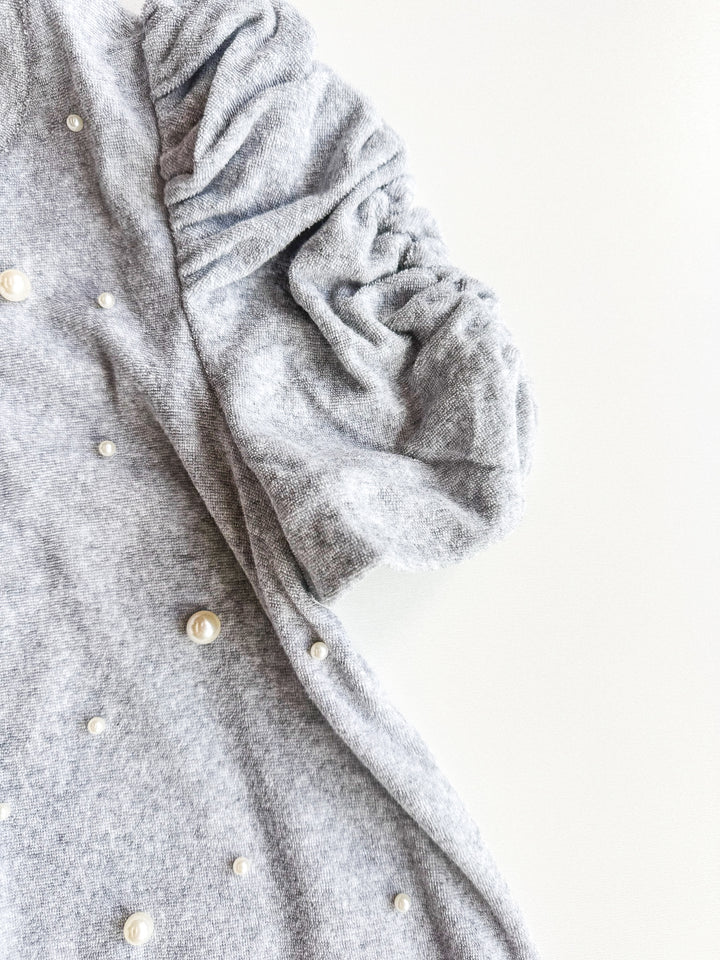 FINAL SALE Pearl Meadow Puff Sleeve Dress