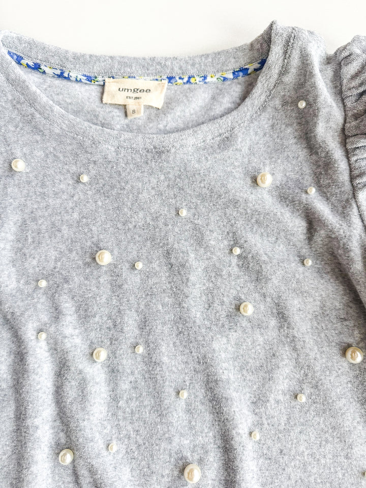 FINAL SALE Pearl Meadow Puff Sleeve Dress