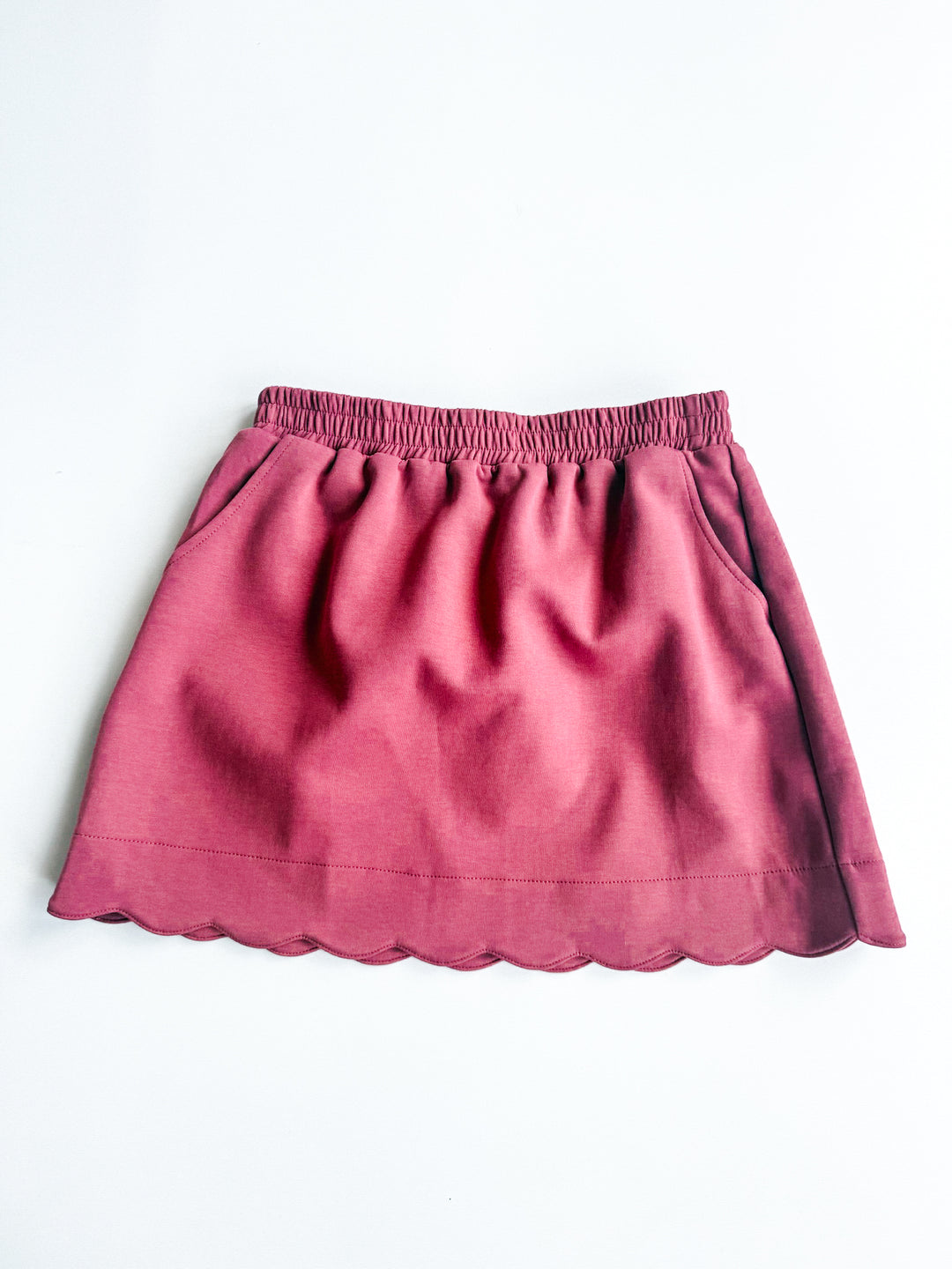 Bubbly Bloom Scalloped Skort
