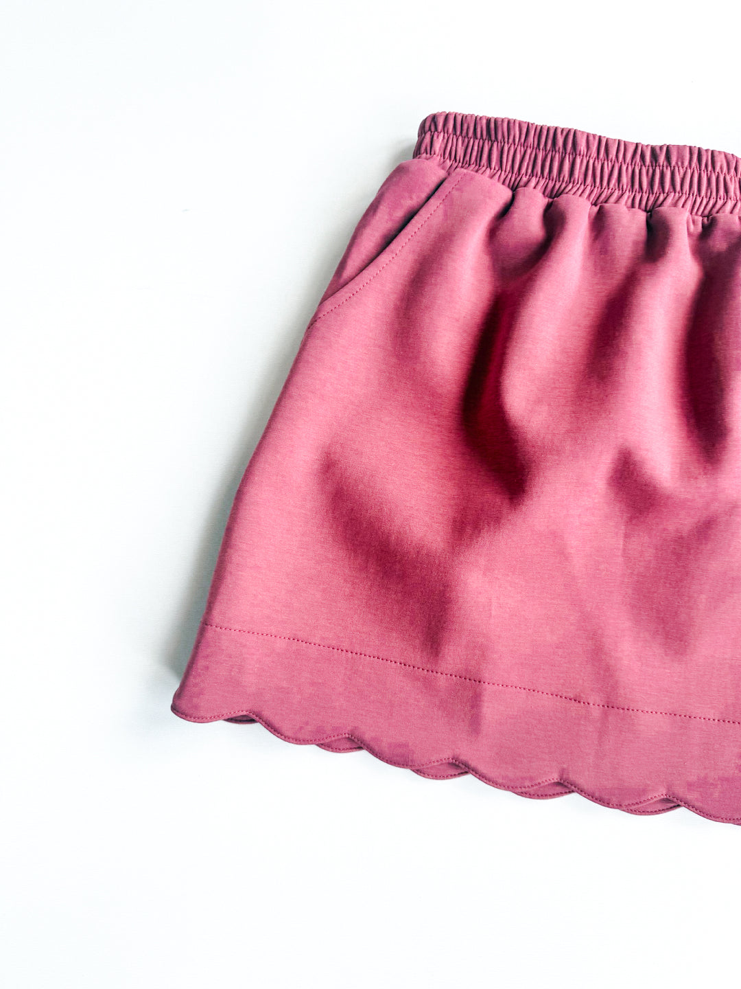 Bubbly Bloom Scalloped Skort
