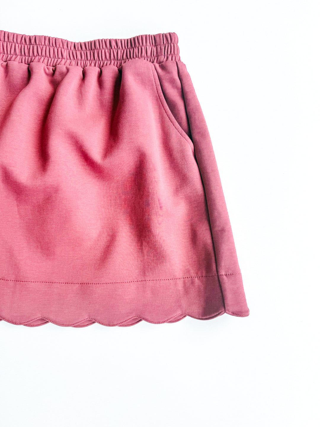 Bubbly Bloom Scalloped Skort