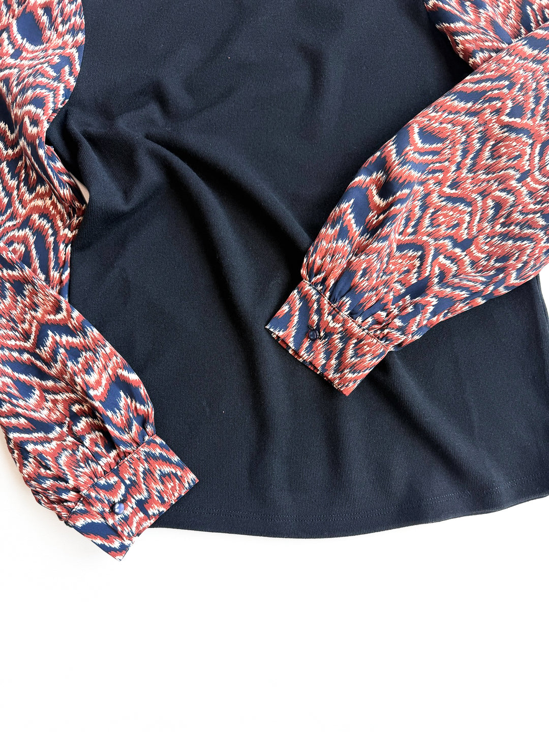 Pick The Print Long Sleeve Blouse