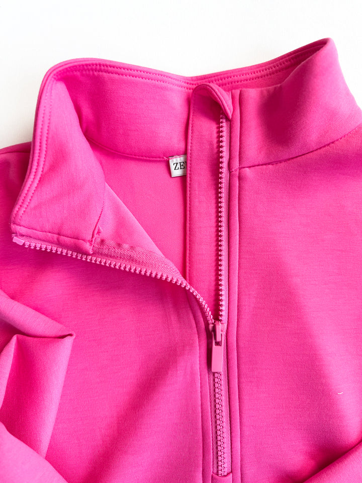 The Cozy Quarter Zip Sweatshirt