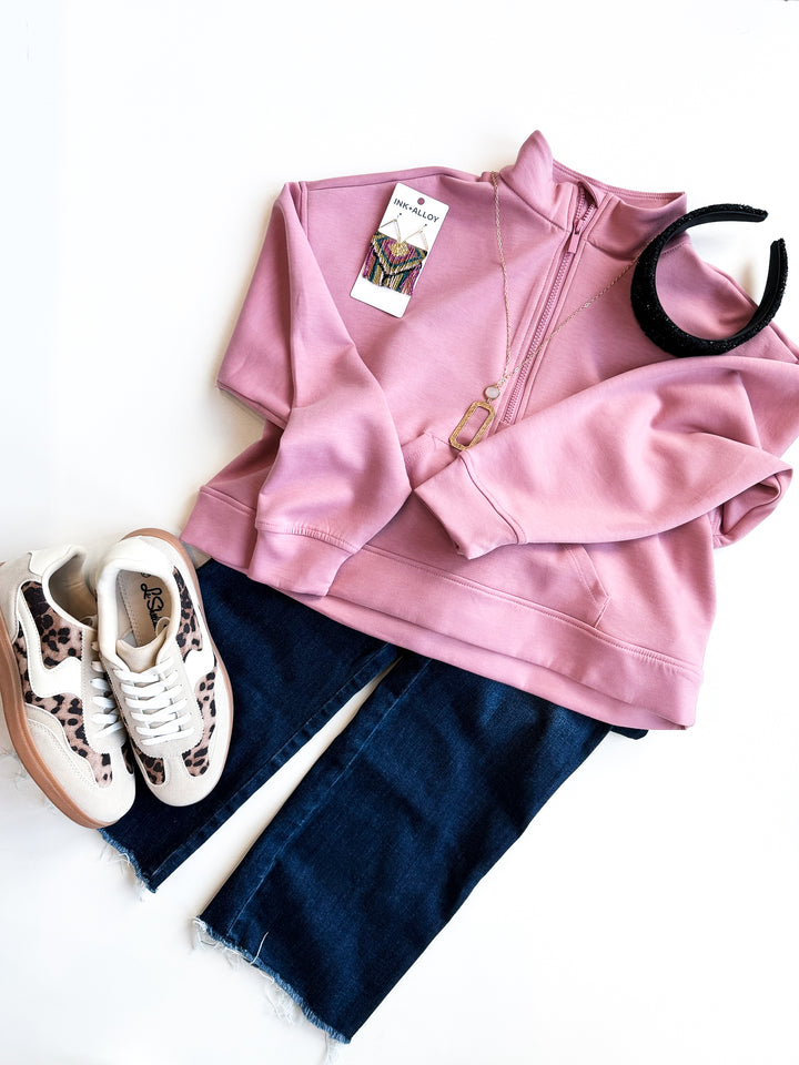 The Cozy Quarter Zip Sweatshirt