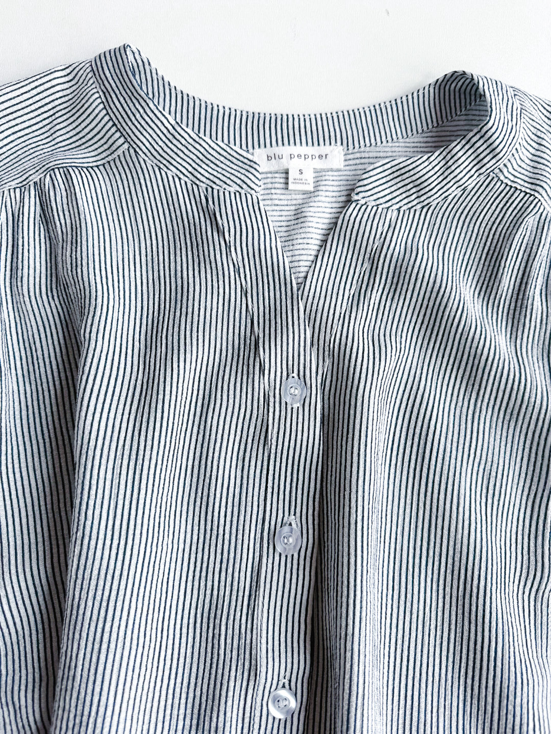 Breezy Stripe Button Up