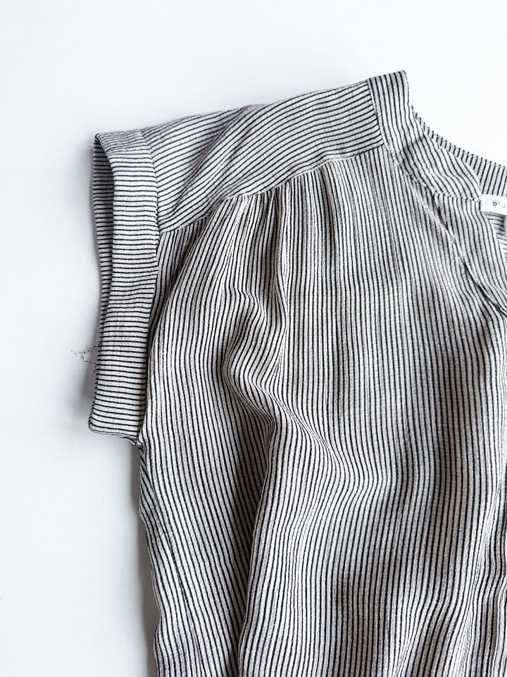 Breezy Stripe Button Up