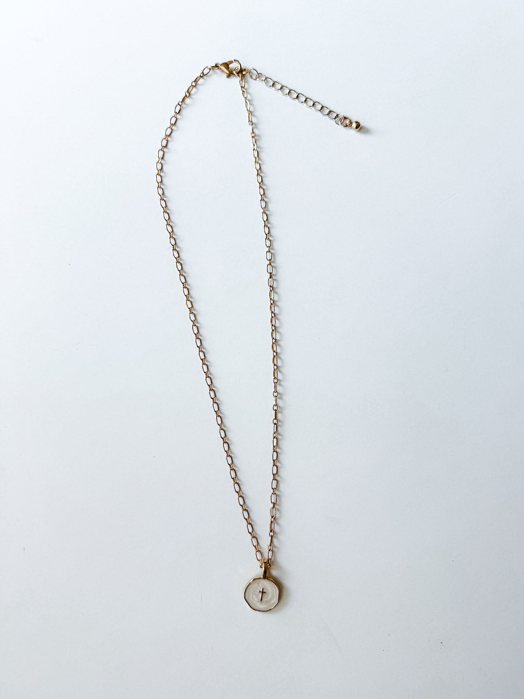 Walk By Faith Cross Necklace