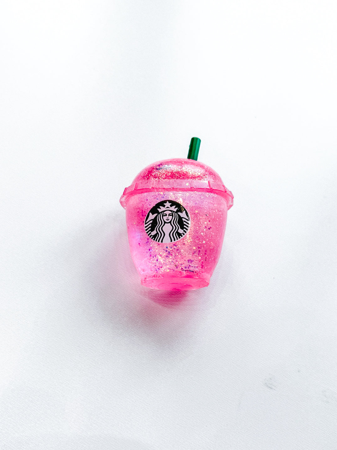 Glitter Pink Drink Squishy