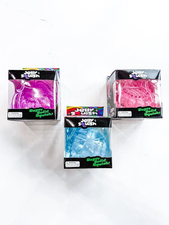 Oversized Glitter Jellyfish Squishy