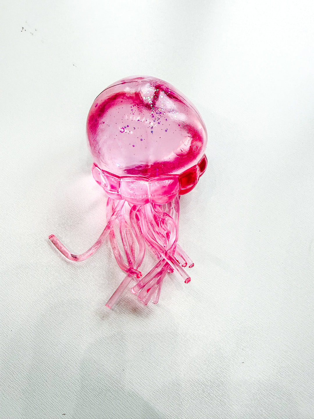 Oversized Glitter Jellyfish Squishy