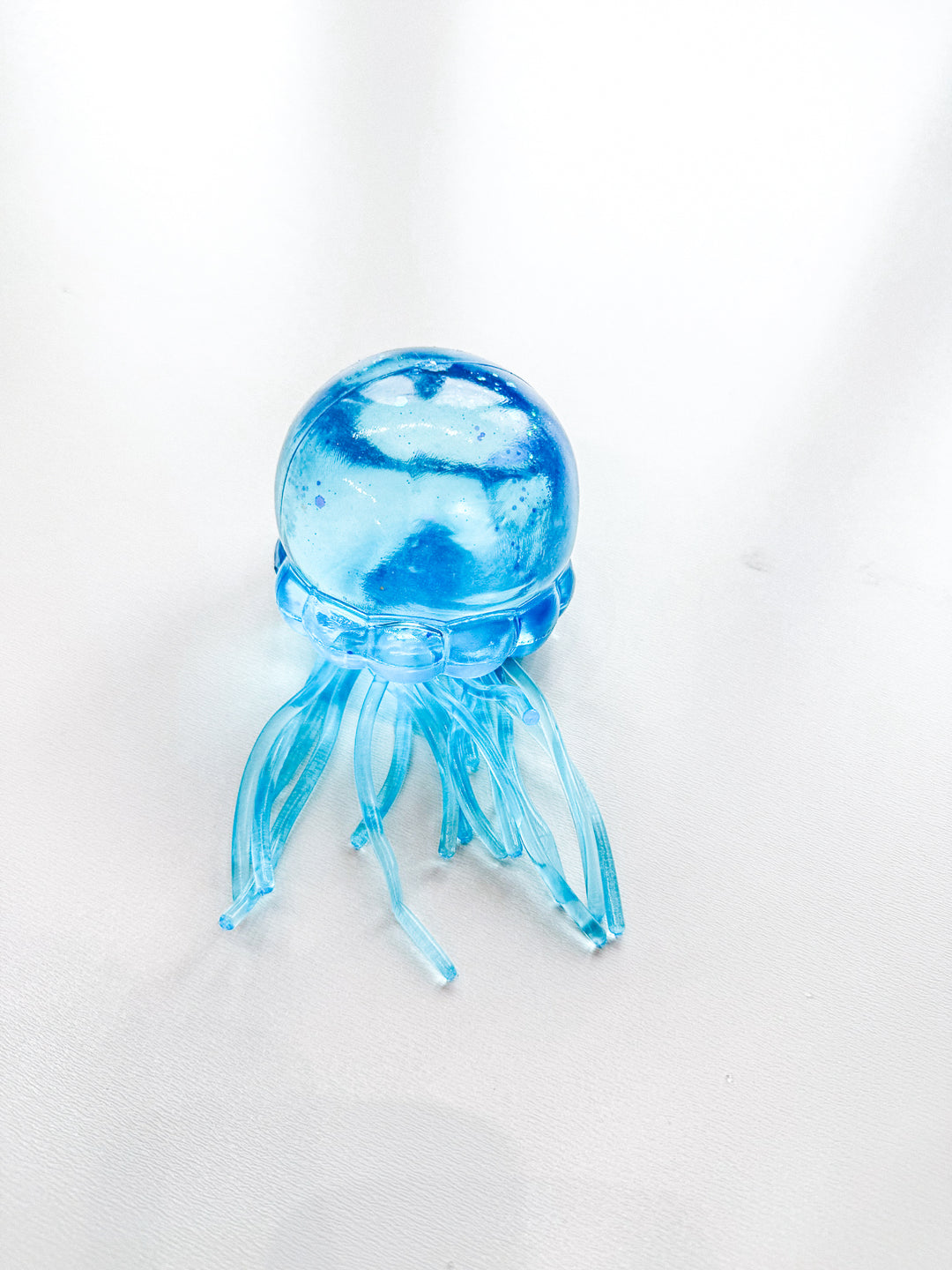 Oversized Glitter Jellyfish Squishy
