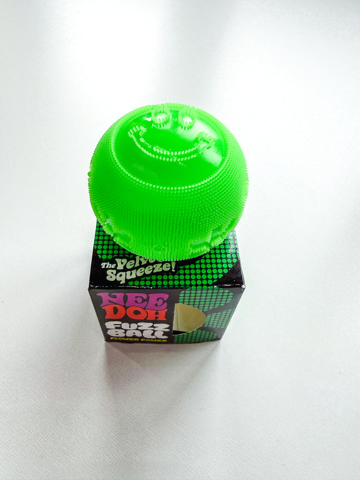 Flower Power Fuzz Ball Boxed Squishy