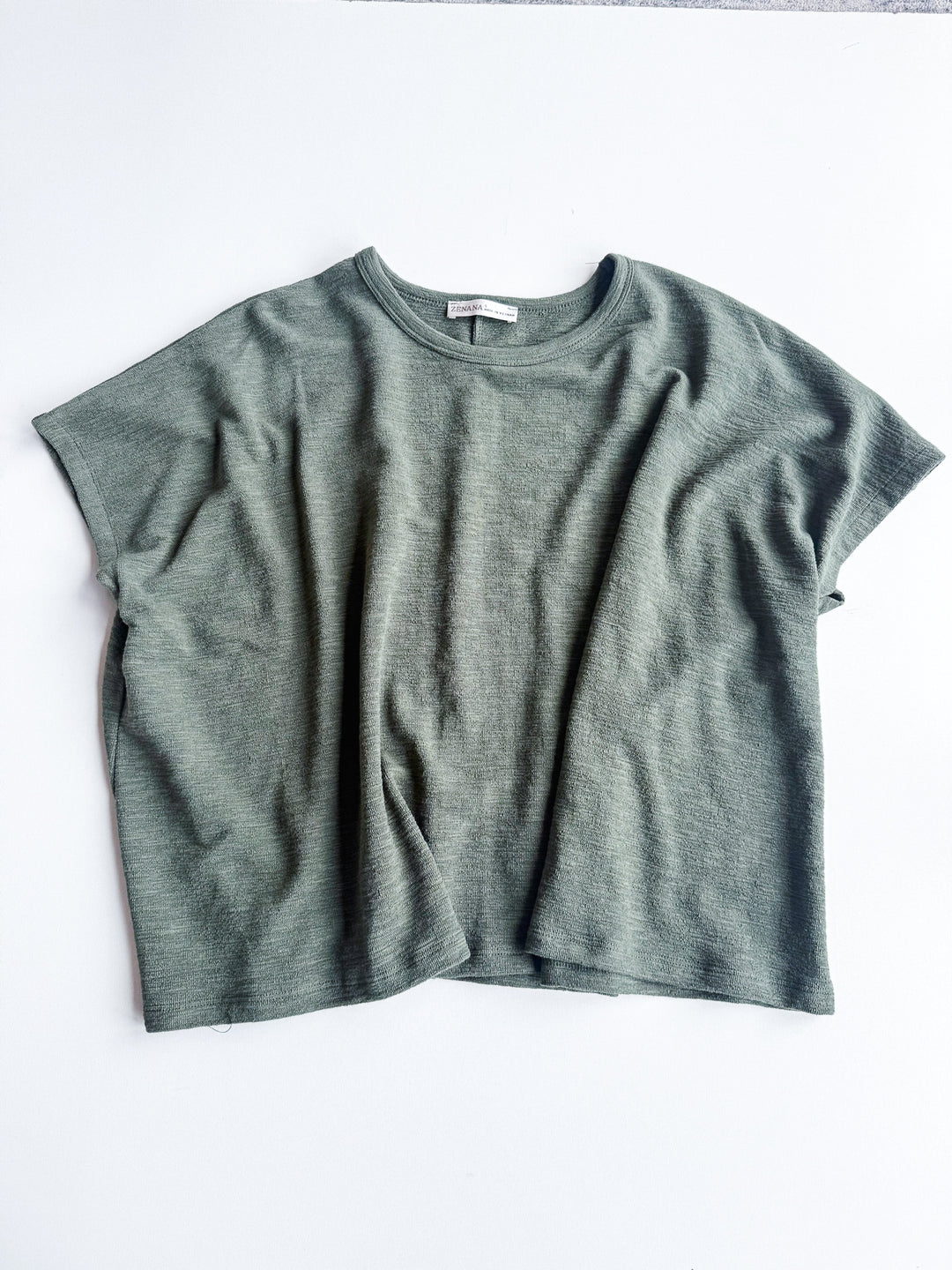 Modern Minimal Cotton Slub Pant Set