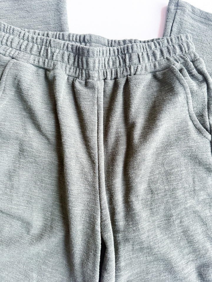 Modern Minimal Cotton Slub Pant Set