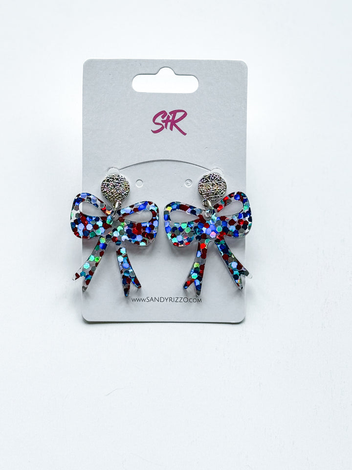 Patriotic Bow Dangle