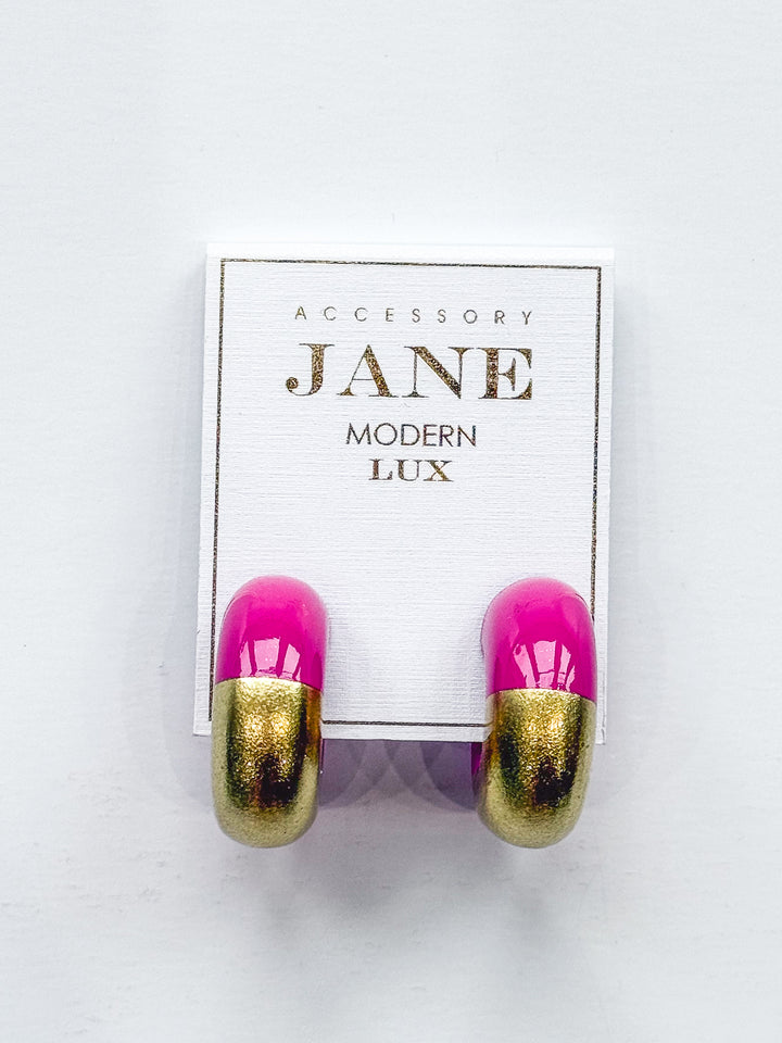 Bubble Hoop Earring