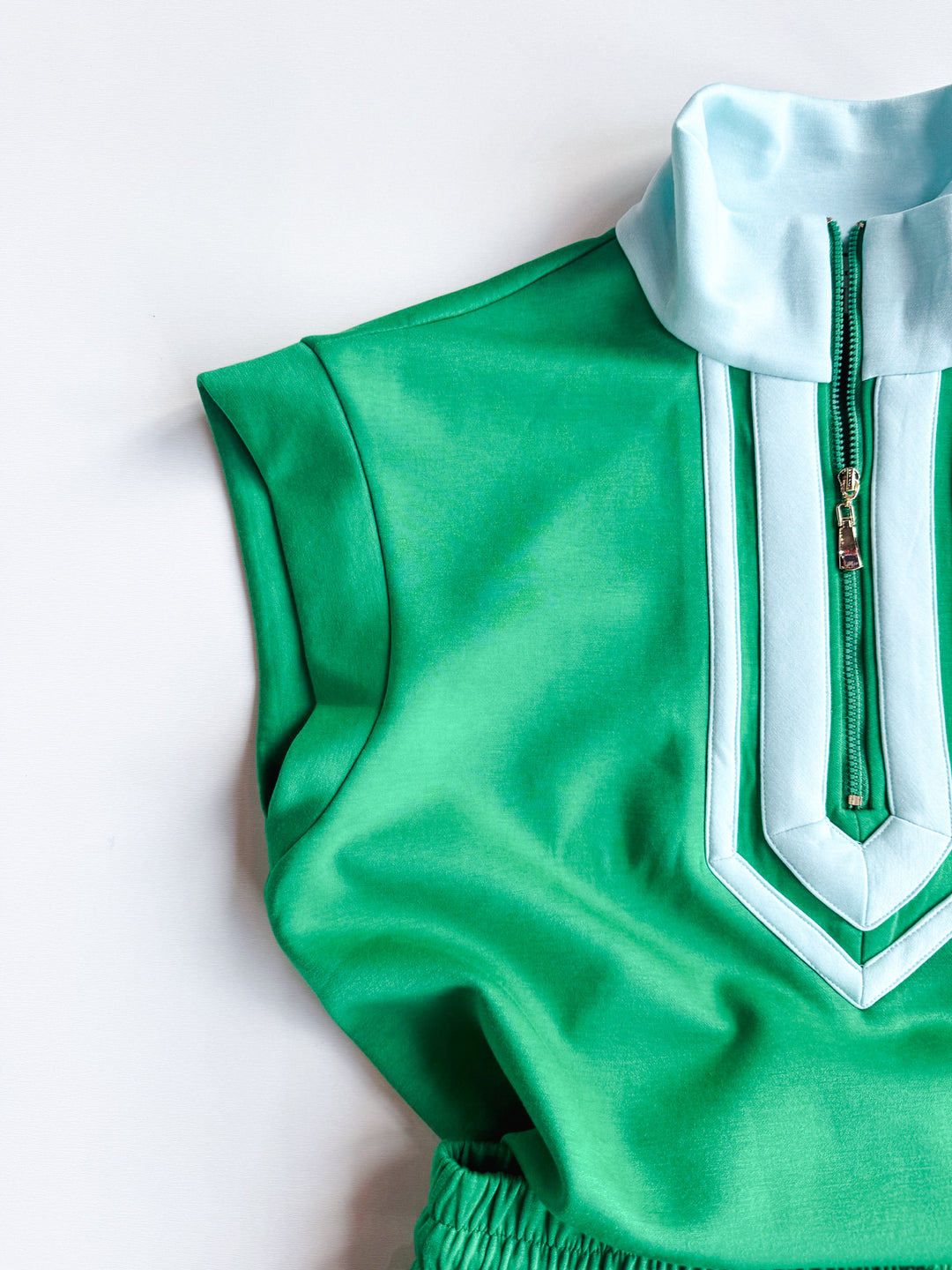 Retro Rider Crop Zip