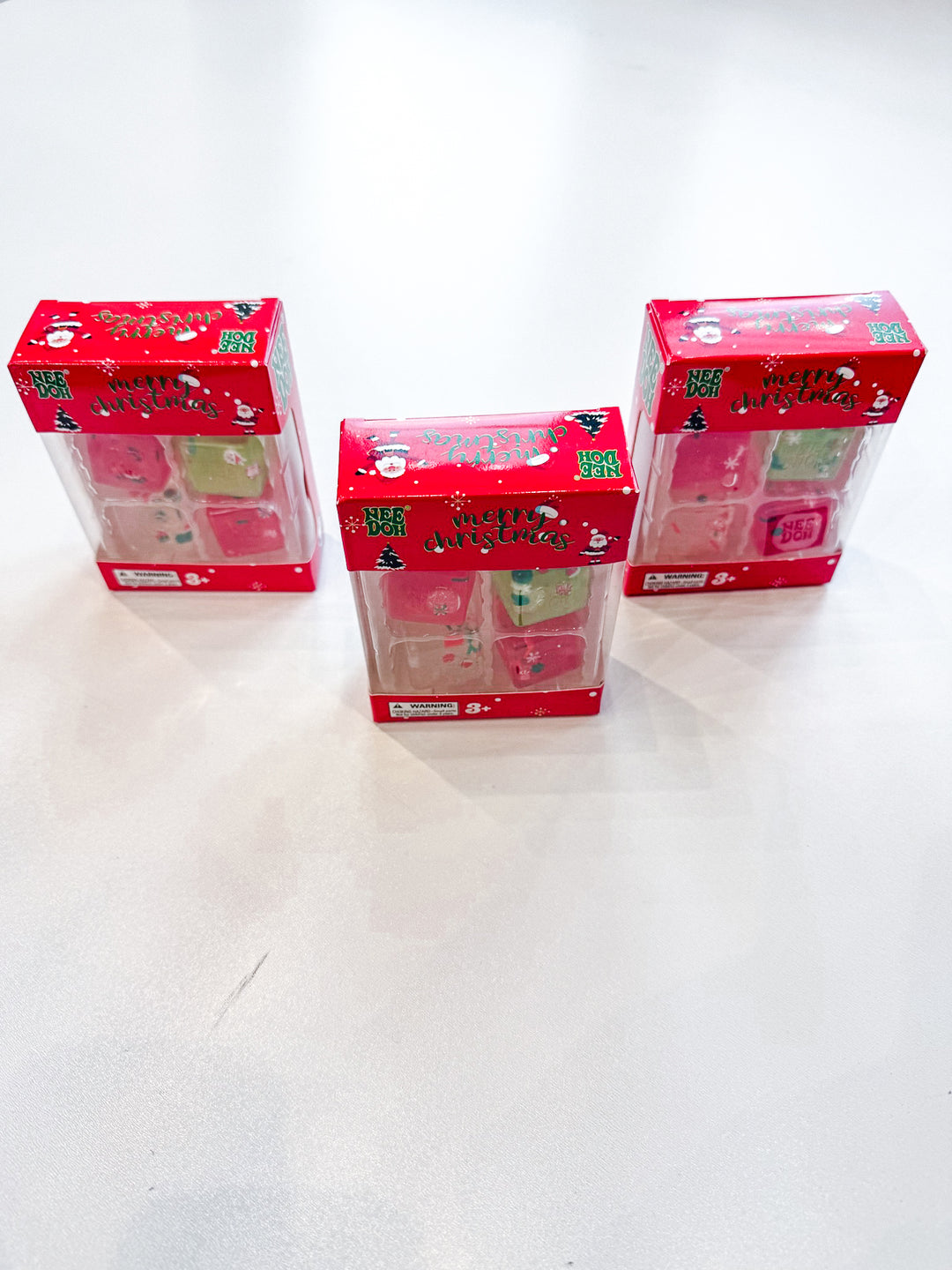 Christmas Ice Cube Squishy Set