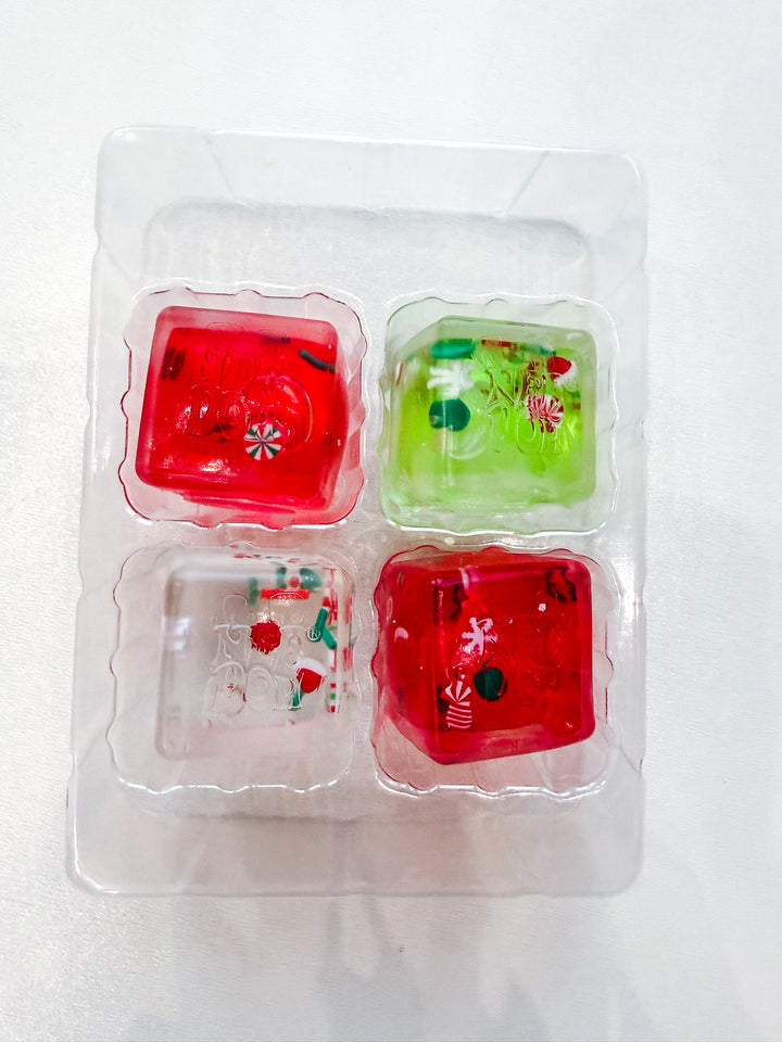 Christmas Ice Cube Squishy Set