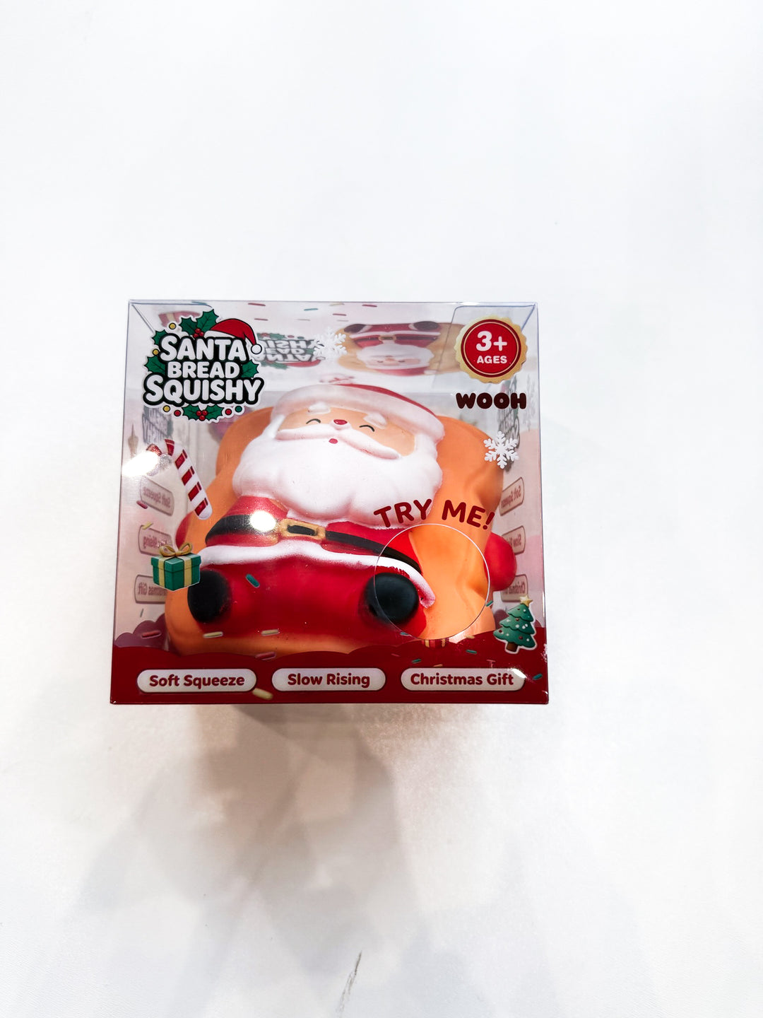 Santa Bread Slow Rise Squishy