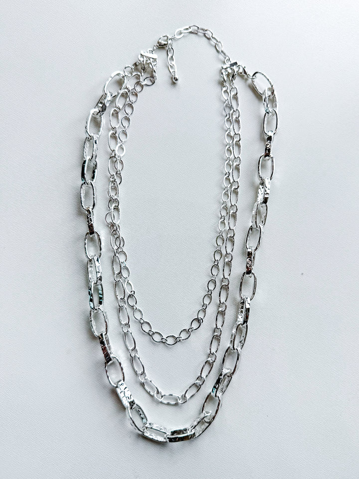 Water Resistant Triple Layer Multiway Necklace