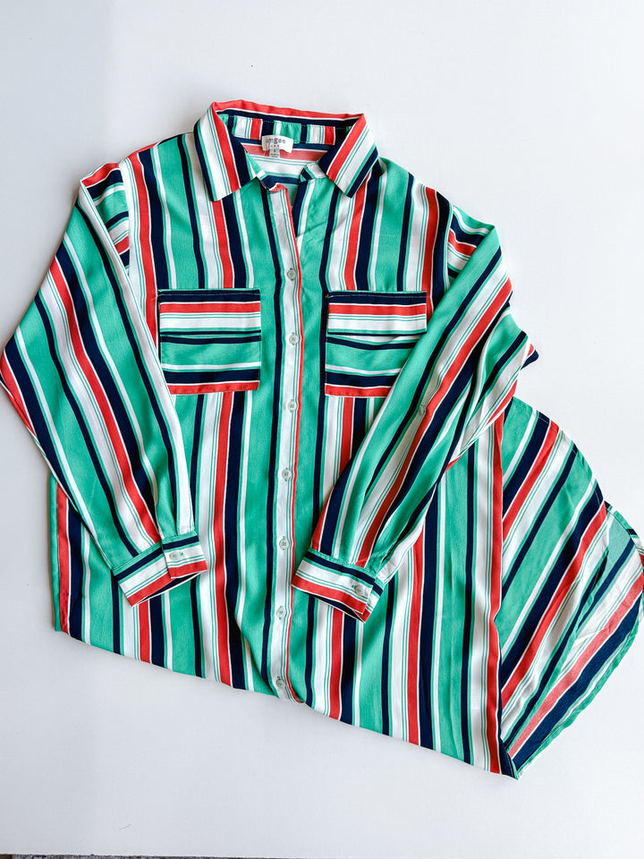 Poppy Pop Striped Dress