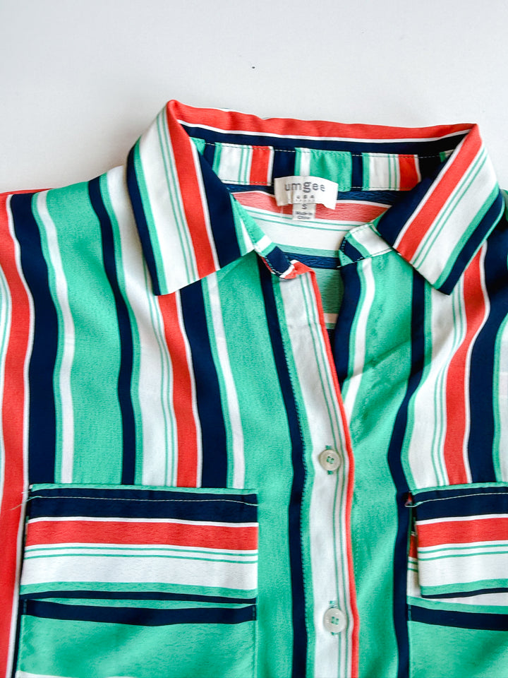 Poppy Pop Striped Dress