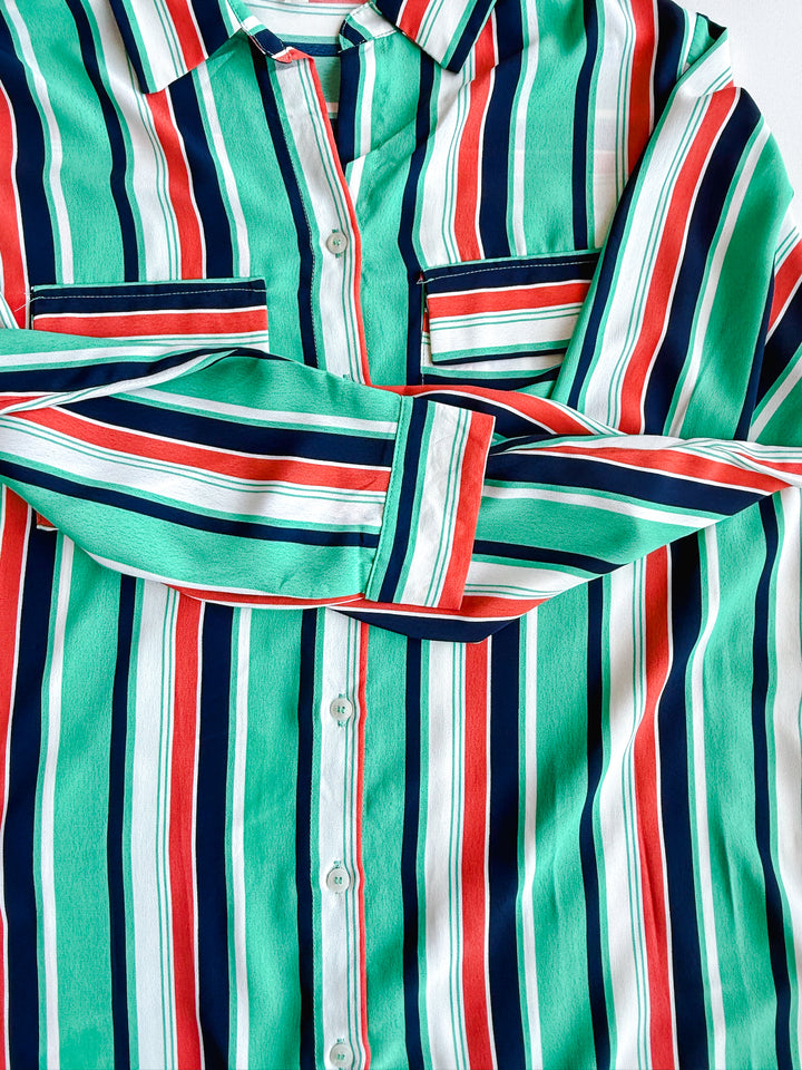 Poppy Pop Striped Dress