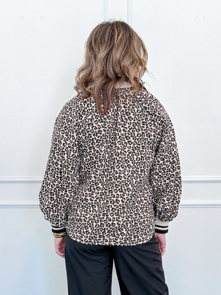 Posh & Popped Collar Blouse